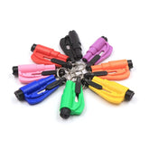 2-in-1 Seatbelt Cutter and Window Breaker,Emergency Keychain Car Escape Tool